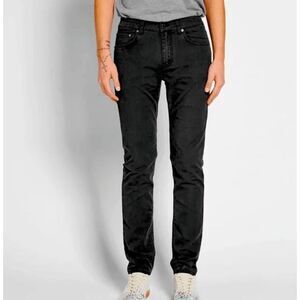 ACNE STUDIOS Ace Ups Black Denim Jeans Slim Contemporary Fit Men's 28